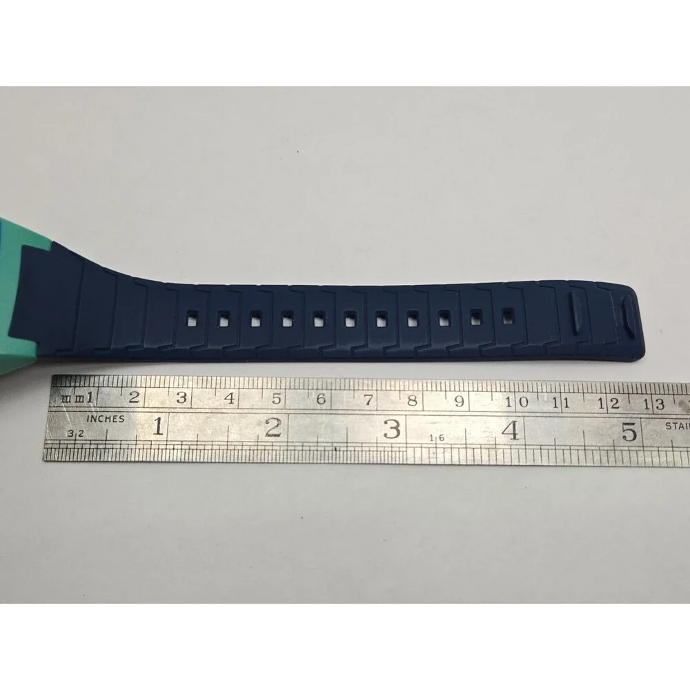 Freestyle Shark Classic Tide Digital Surf Watch Navy Green 100M 40mm New Battery